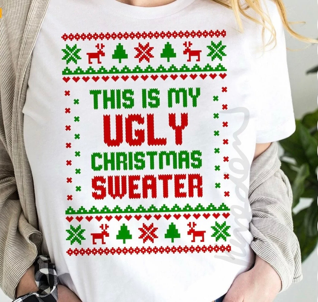 This is my ugly Christmas sweater