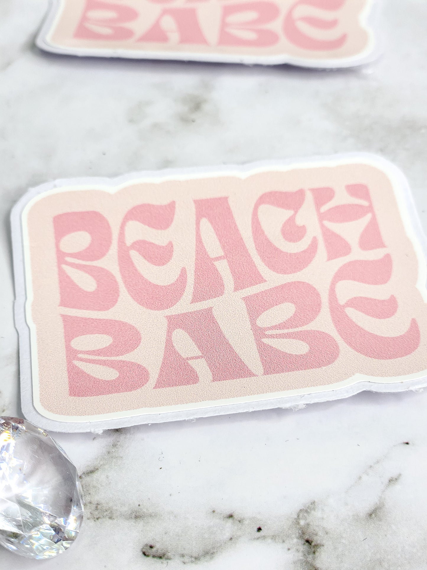 Beach bum vinyl sticker- waterproof sticker