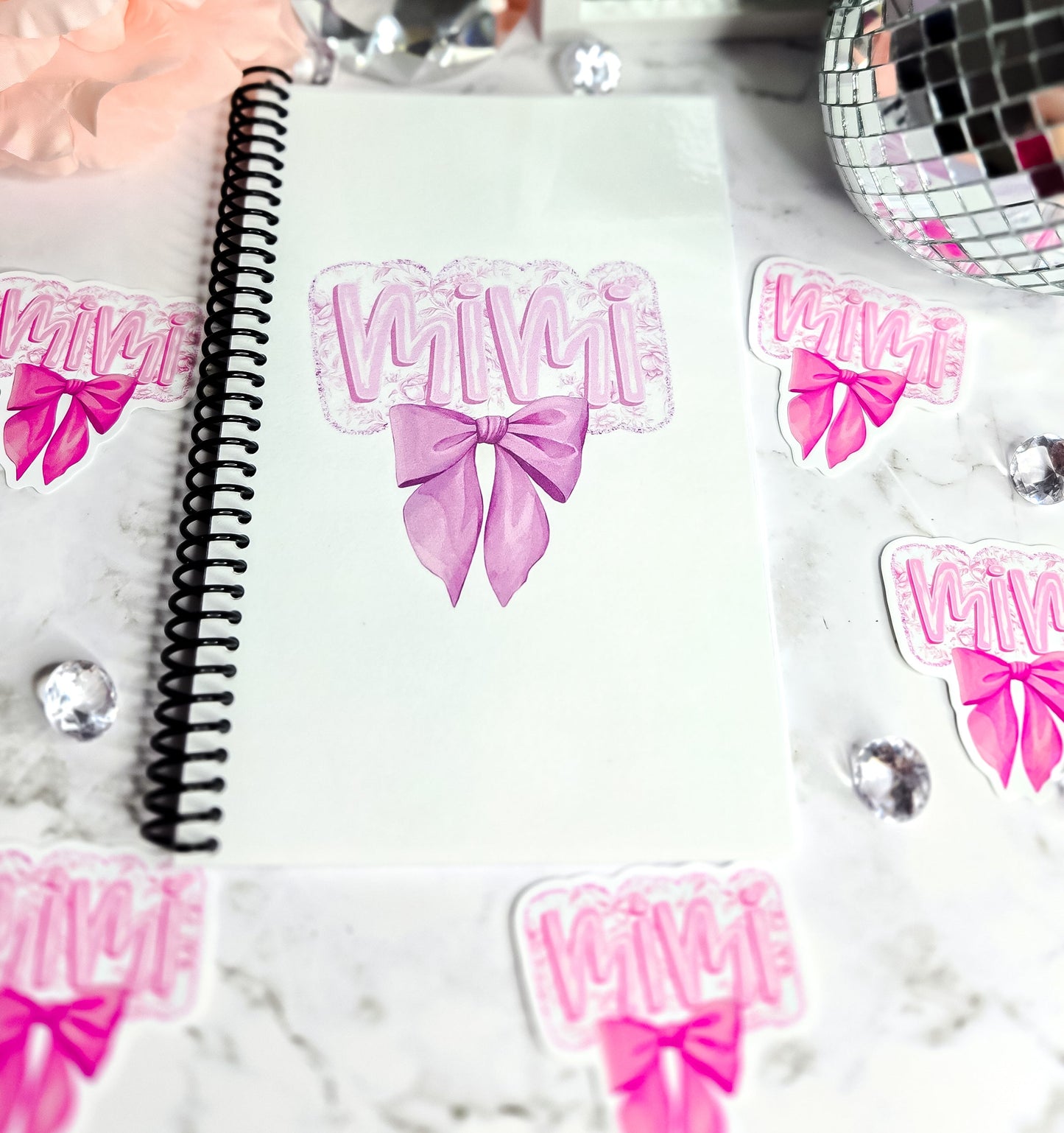 Mimi bow sticker