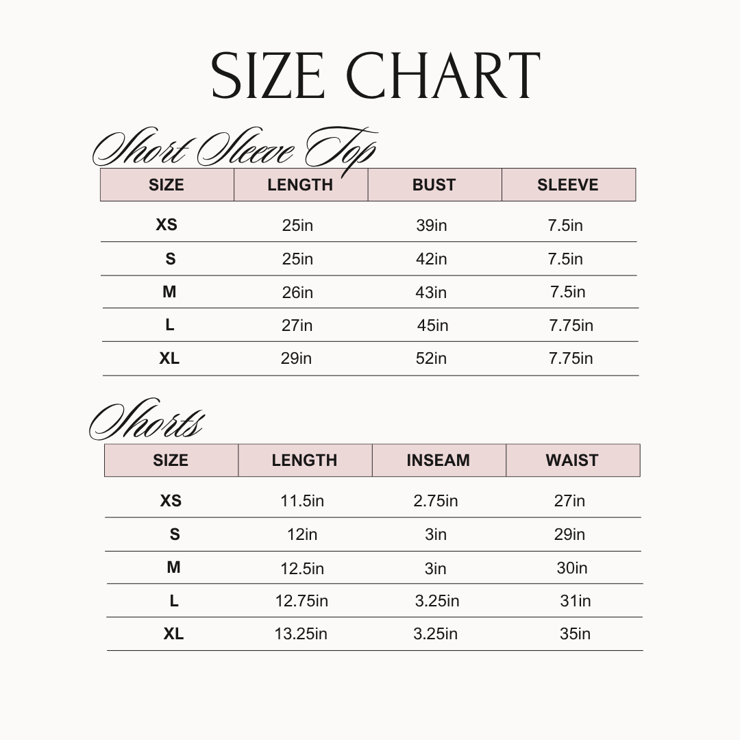 Blue Palms - Short Sleeve Pajama Set