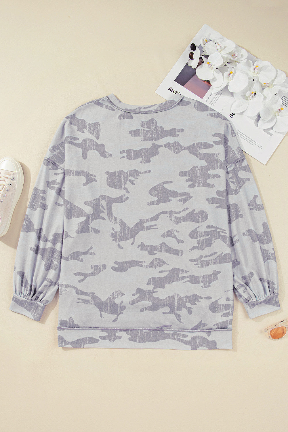 Camo Plus Size Top RTS
