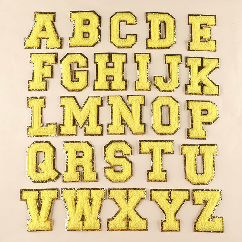 Letter Patches Set