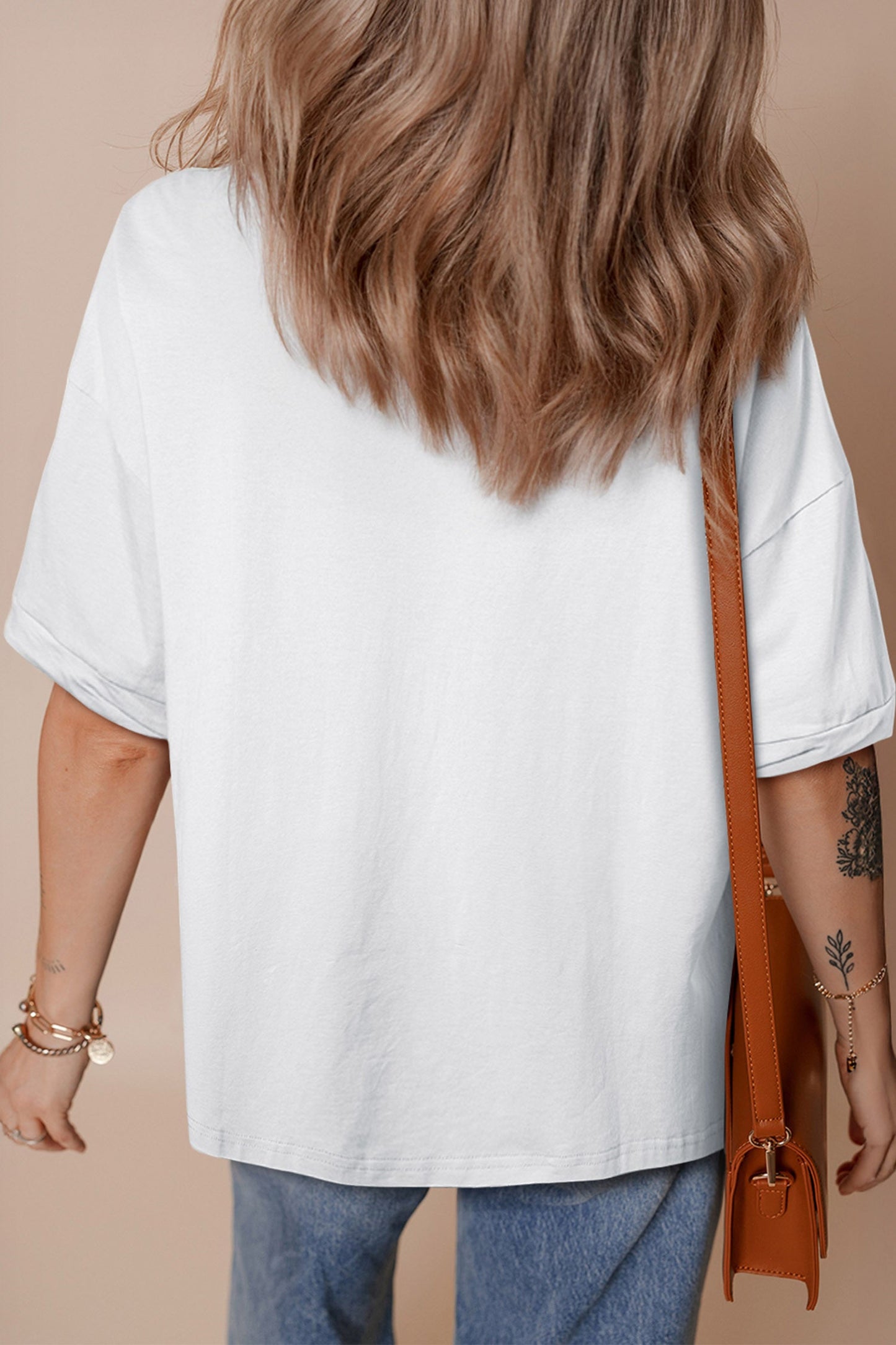 Sequin Patriotic Bow Oversized Top RTS