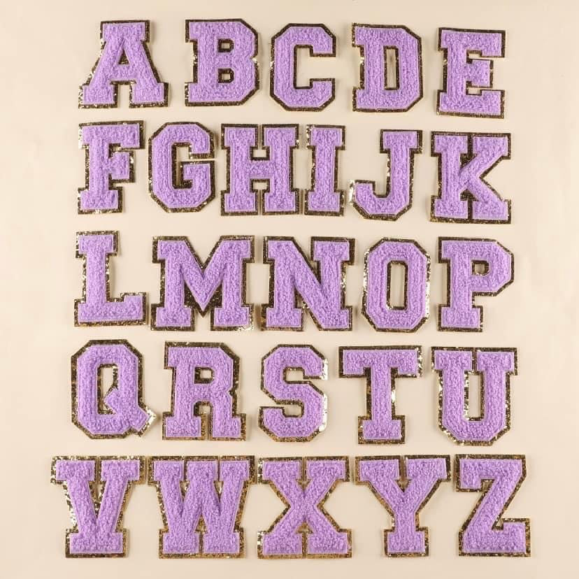 Letter Patches Set