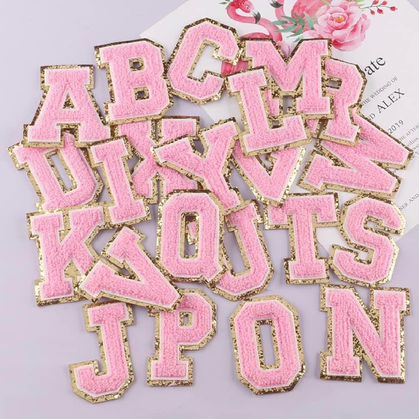 Letter Patches Set