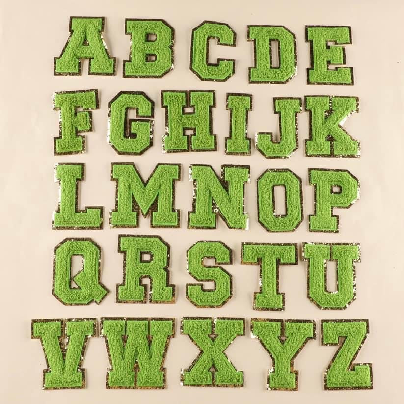 Letter Patches Set