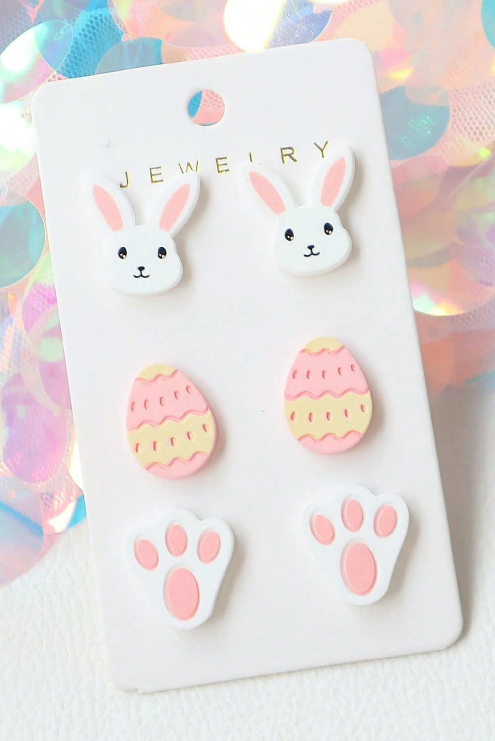 Cute Easter Stud Earrings RTS