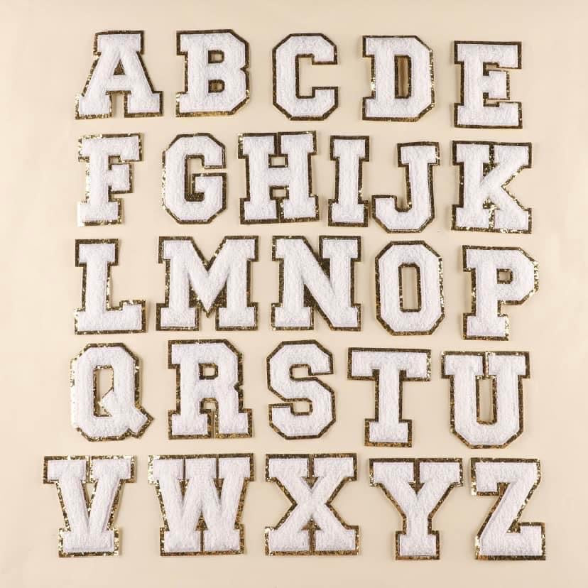 Letter Patches Set