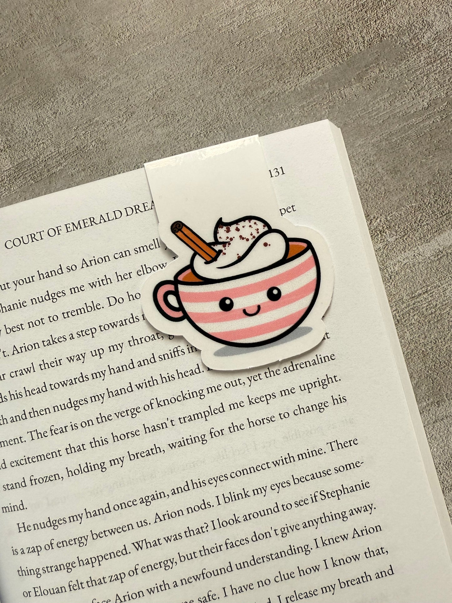 Chai Latte Bookmark