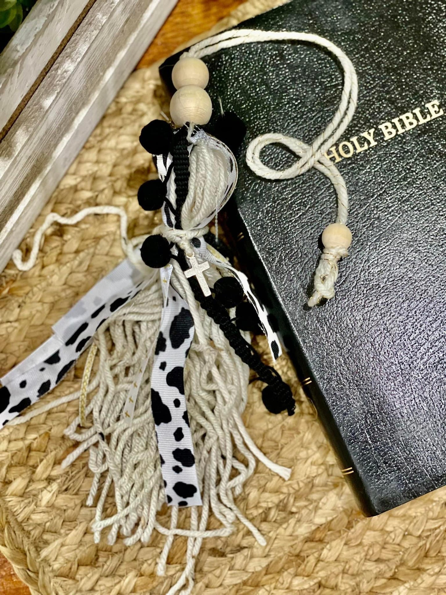 Animal Print Bible Tassels