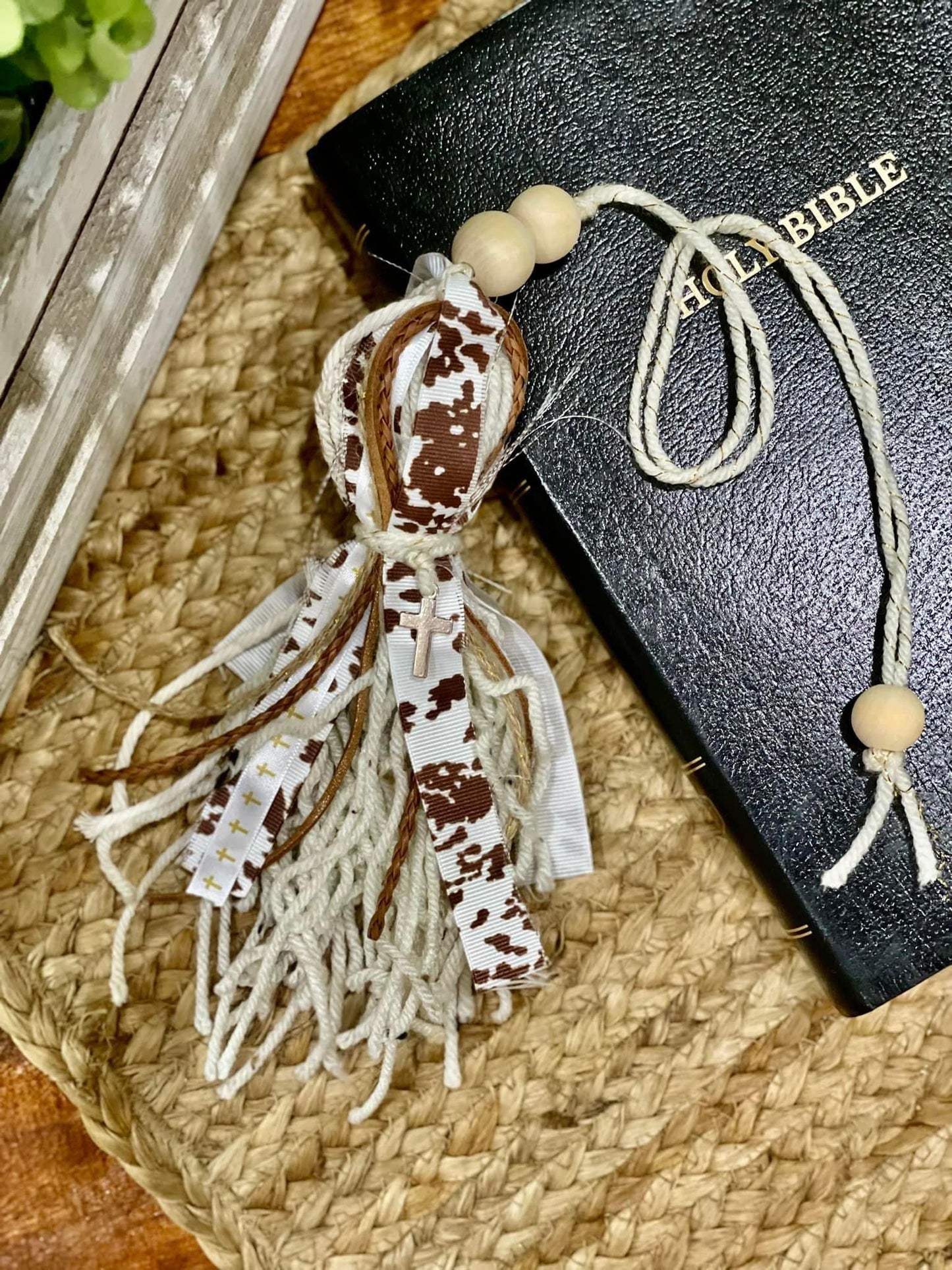 Animal Print Bible Tassels