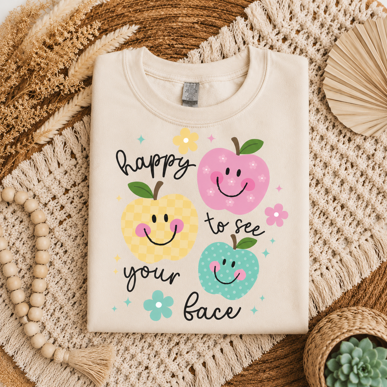 Happy to See Your Face Tee.
