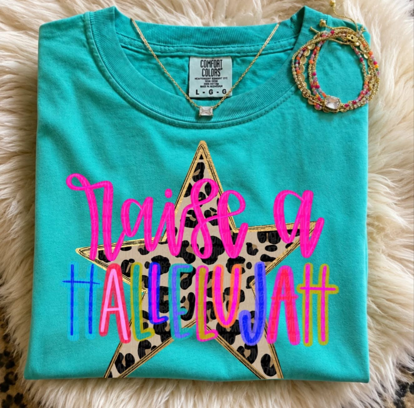 Leopard Raise A Hallelujah Tee.