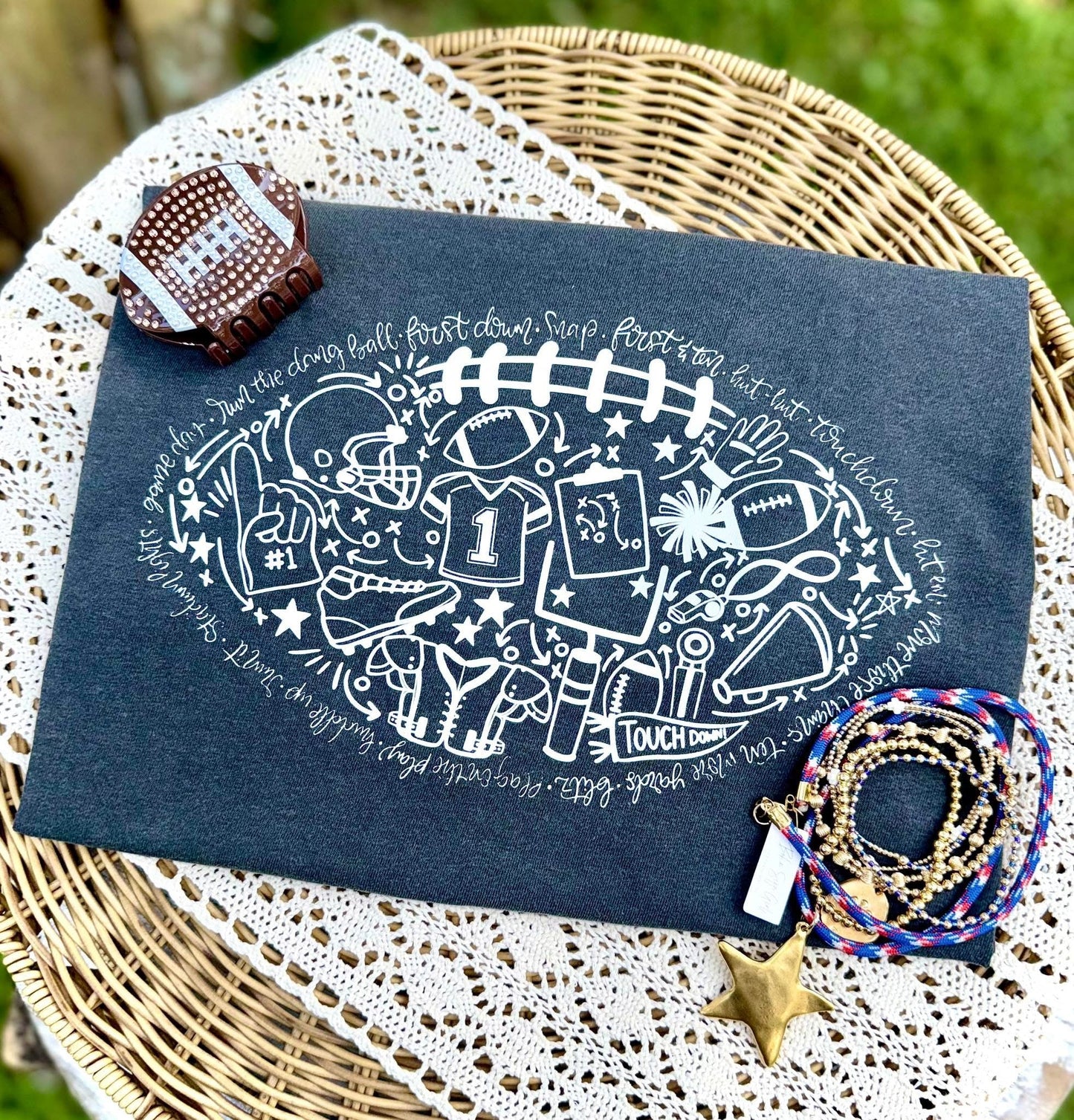Football Doodle Tee.