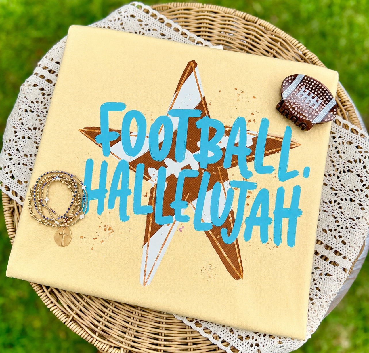Football Hallelujah Tee.
