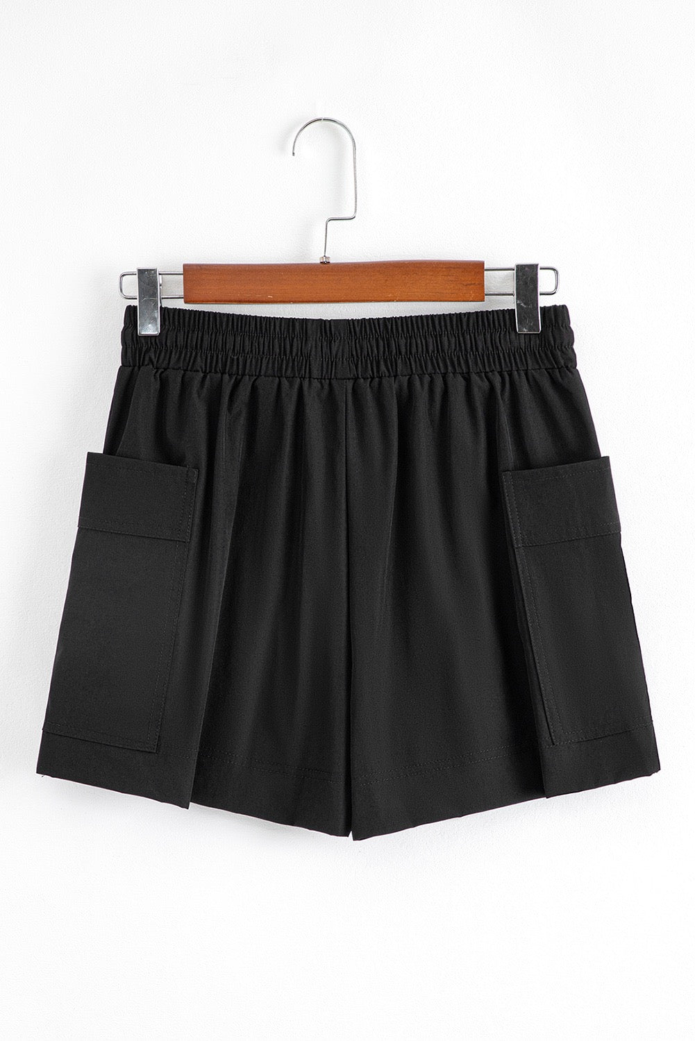 Black Cargo Athletic Skort LT