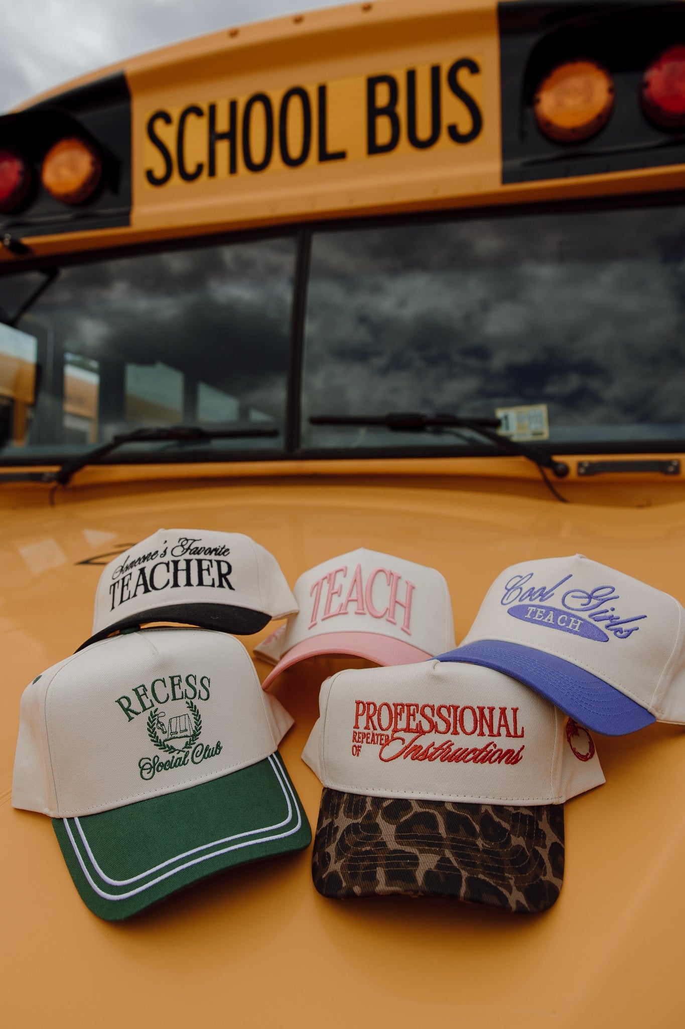 Someone's Favorite Teacher - Black Vintage Trucker Hat