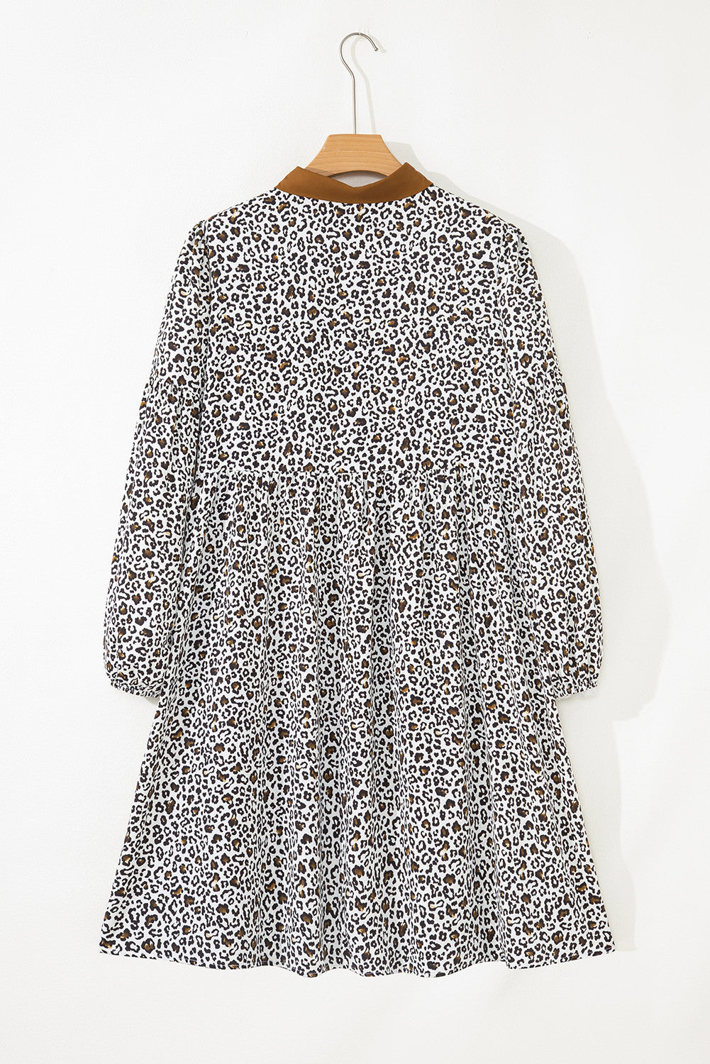 Khaki Leopard Plus Size Dress October.