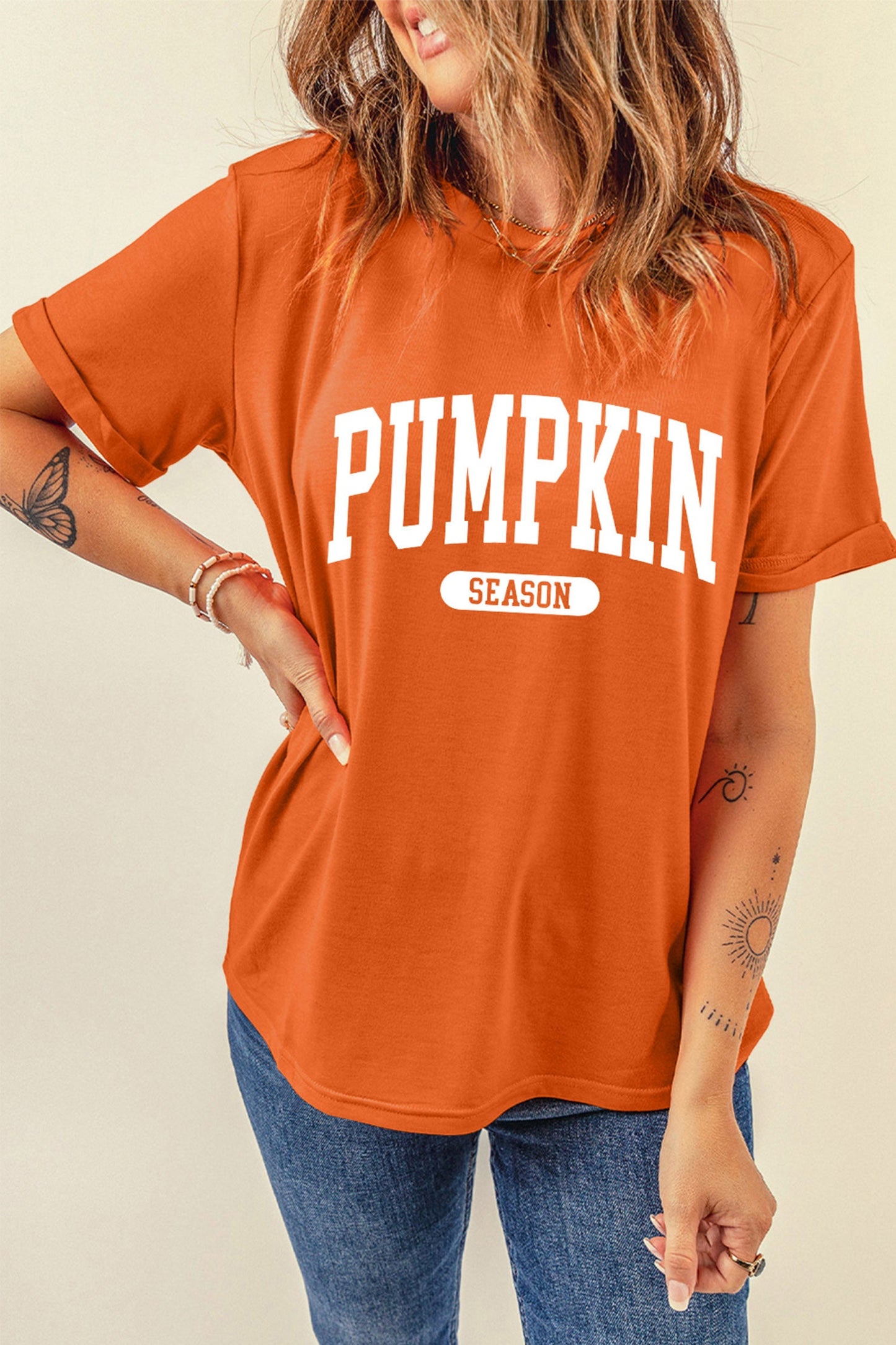 Orange Pumpkin Shirt