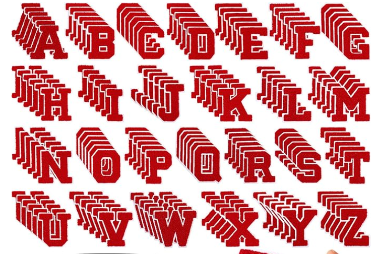 Large Letter Patches