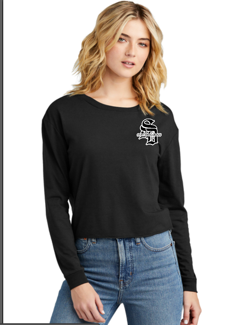Stay Dang3rous Logo Women's Long Sleeve