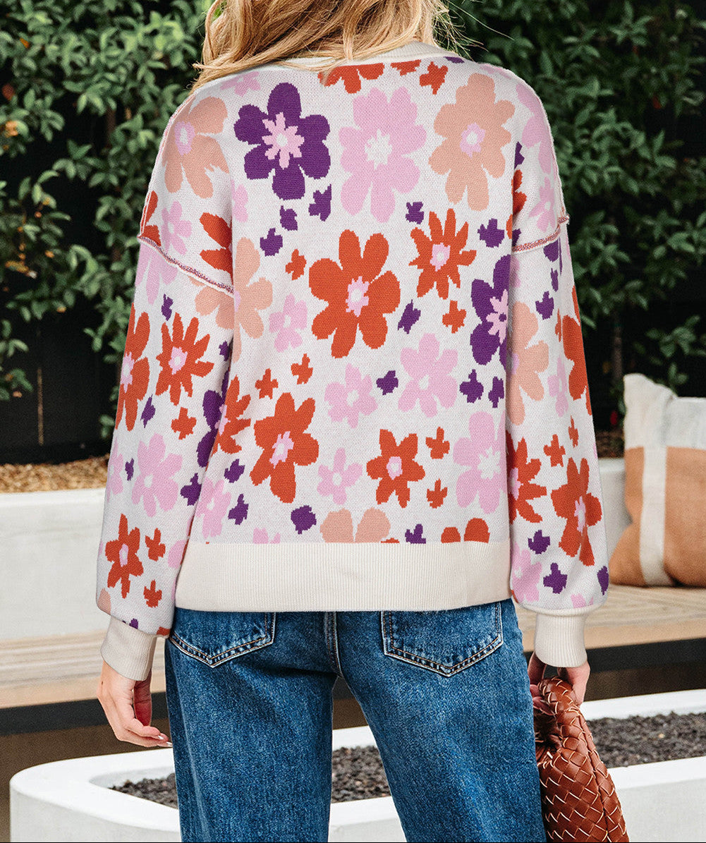 Fall Floral Sweater LT