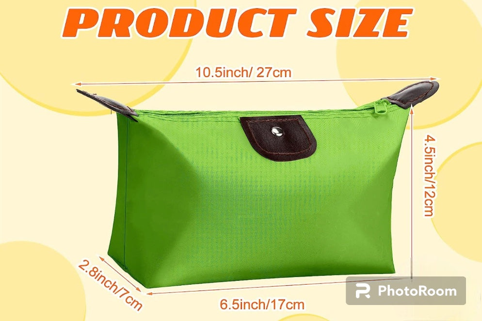 Cosmetic Bags Bulk Makeup Bags for Purse Waterproof Small Cosmetic Bag Makeup Bags for Women and Men with Zipper Travel Toiletry Organizer Luggage