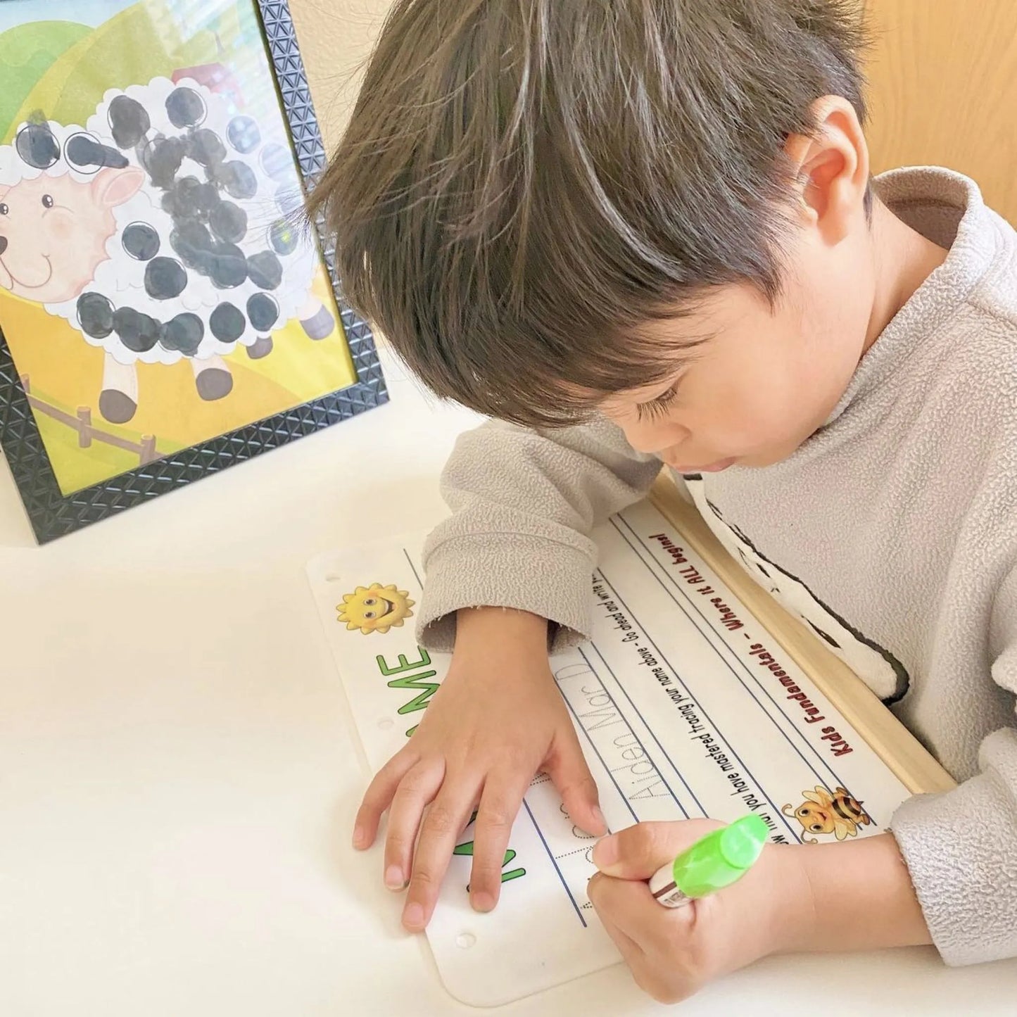 Personalized Name Tracing Practice Board