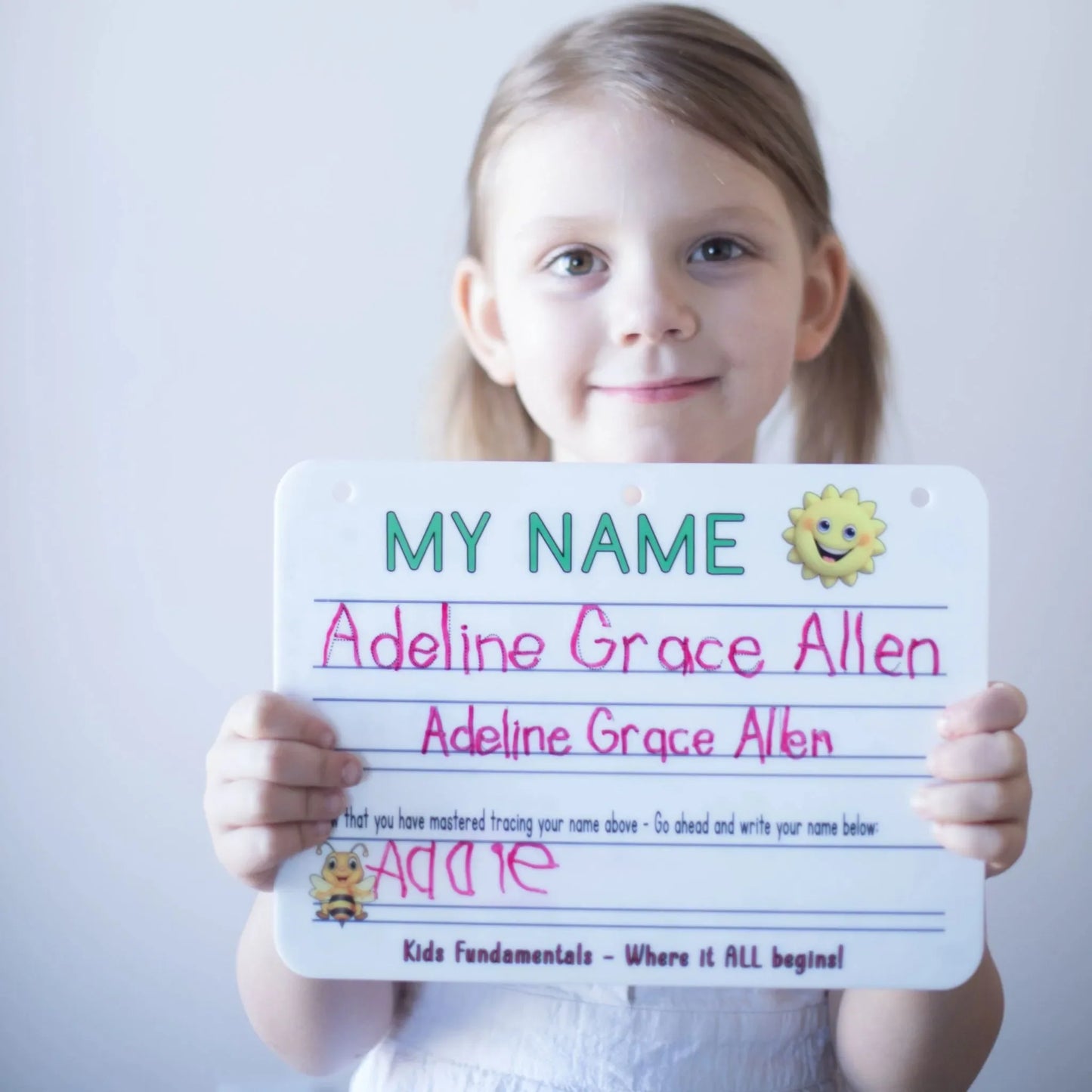Personalized Name Tracing Practice Board