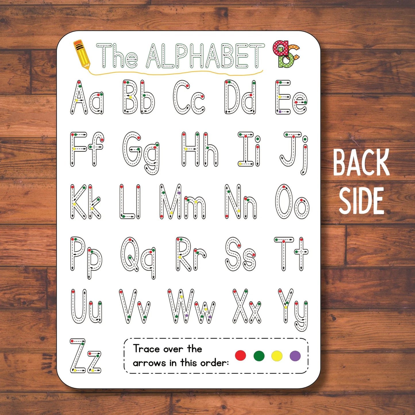Personalized Name Tracing Practice Board