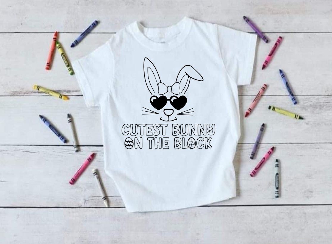 Easter Coloring Shirts