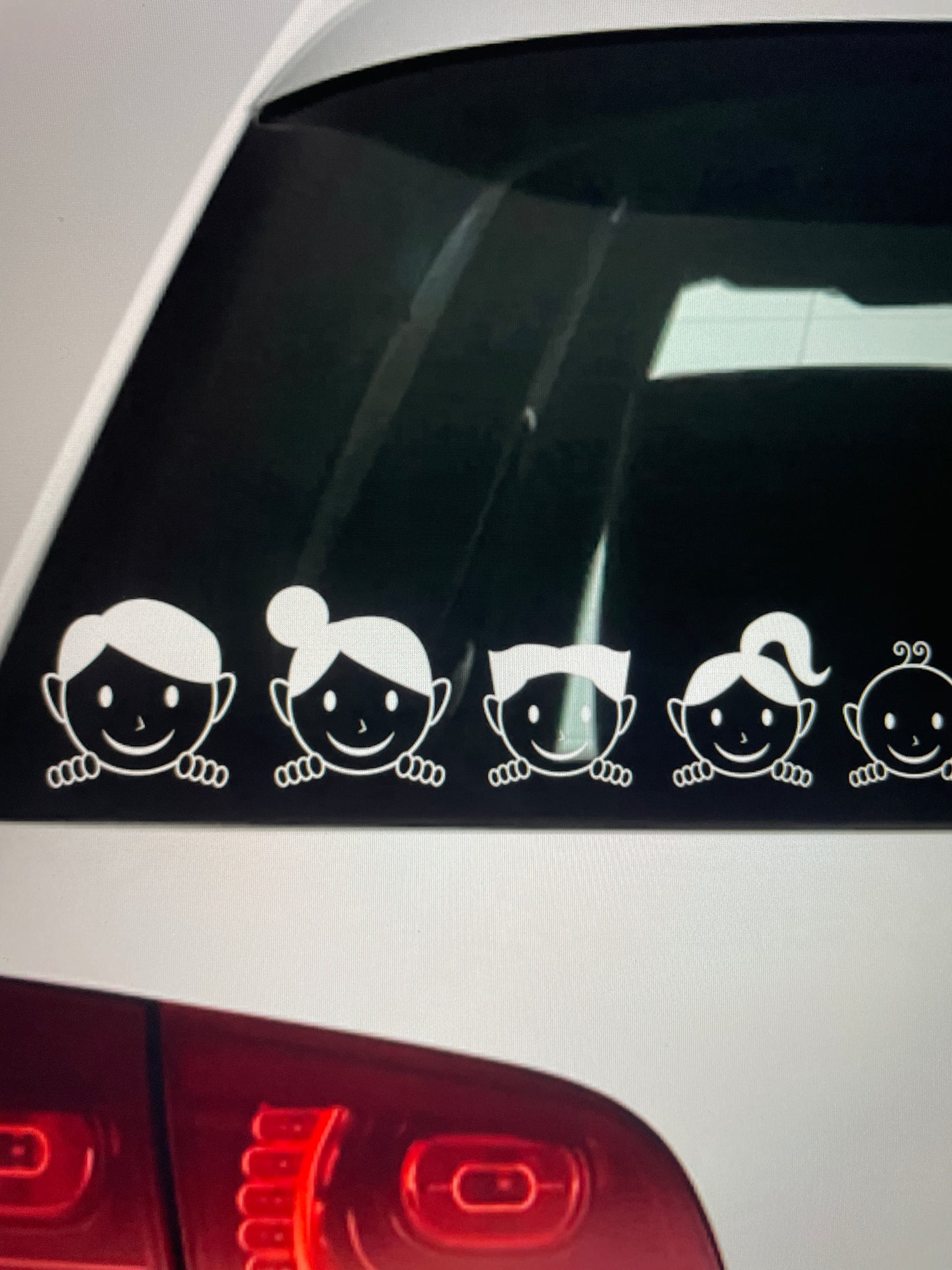 Custom car decal