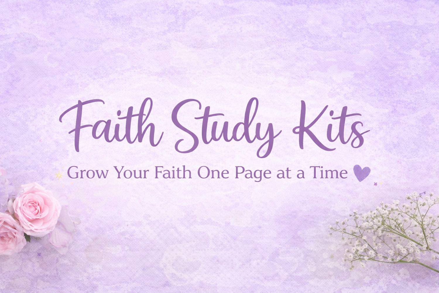 ✨ Faith Study Kits Collection