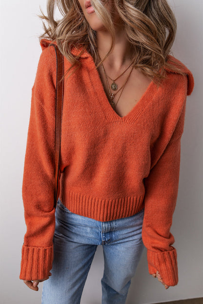Flamingo Ribbed Sweater LT
