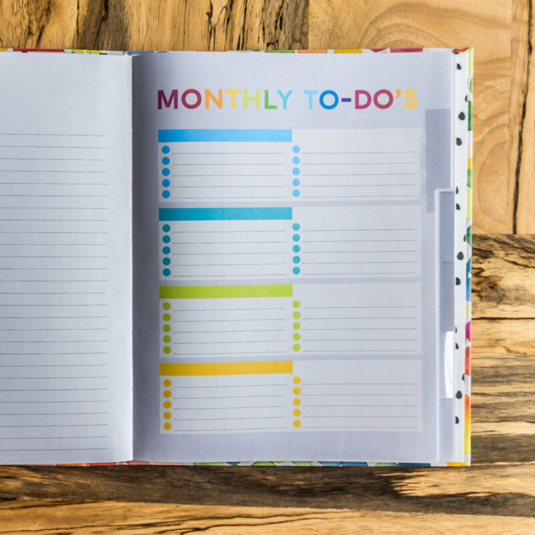 The Go Planner Insert & Sticker Book