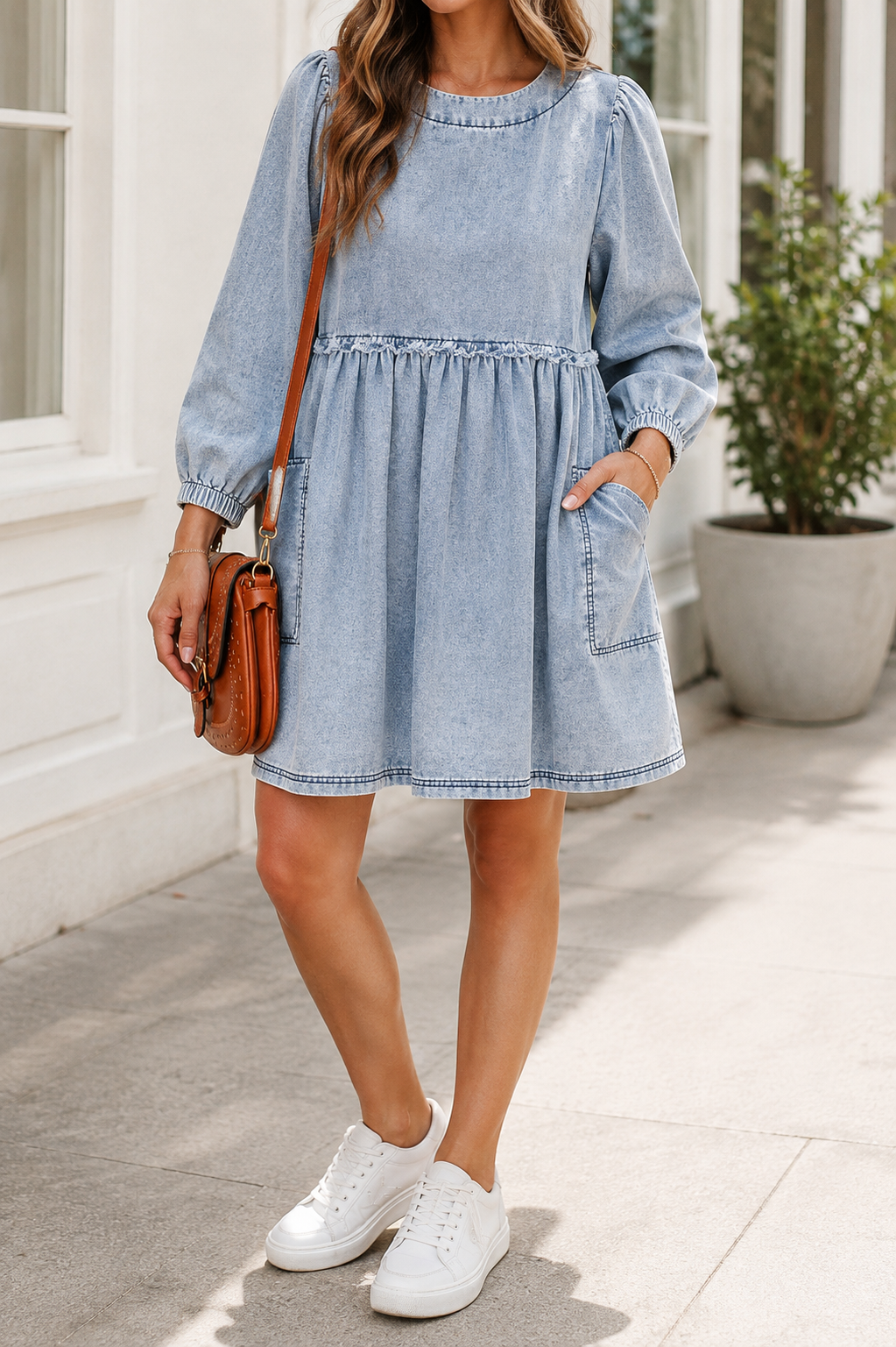 Denim Loose Fit Dress