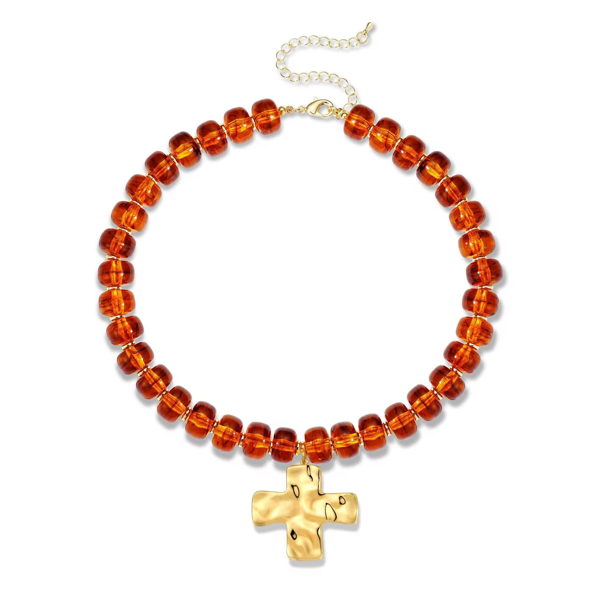 Chunky Cross Necklace RTS