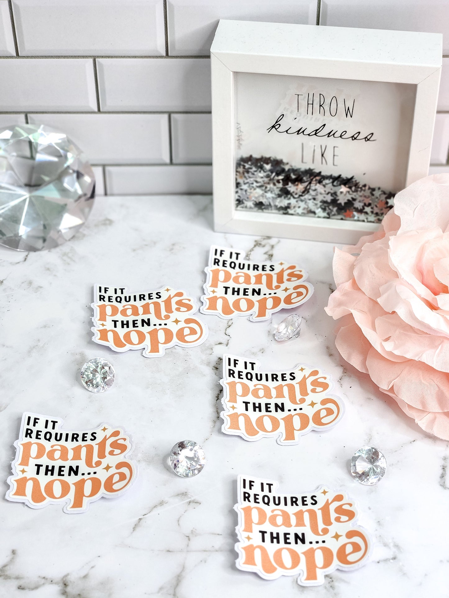 If it requires pants then nope sticker