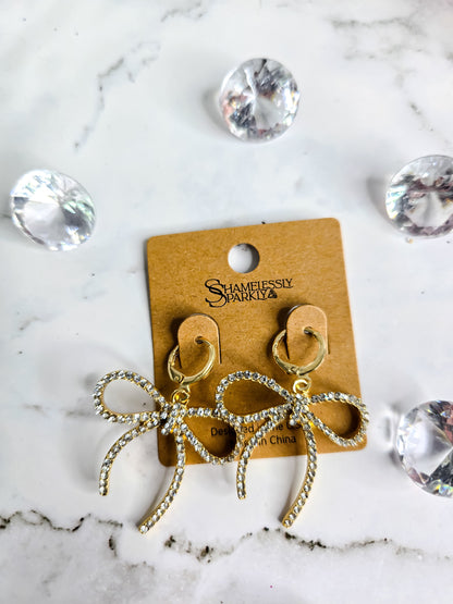 Anya bow knot earrings