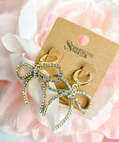 Anya bow knot earrings