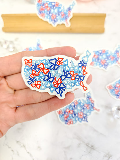 1776 bows for the red white and blue