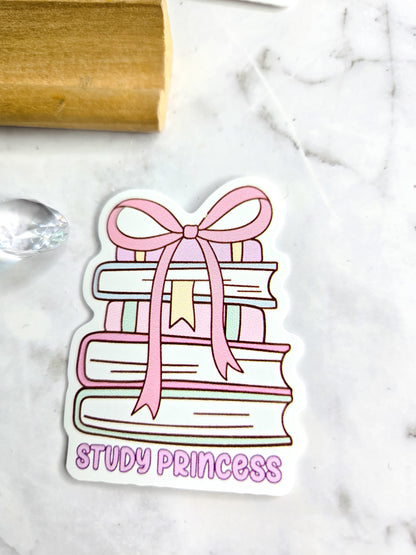 Study princess stickers