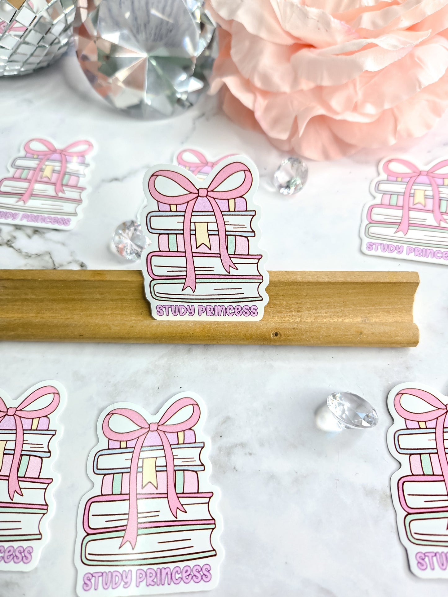 Study princess stickers