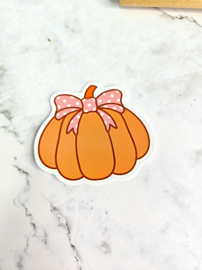Pumpkin spice and everything nice sticker