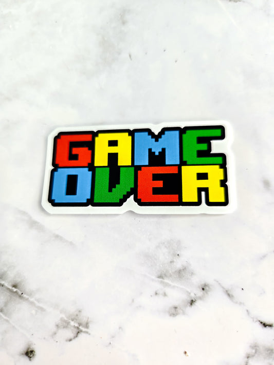 Game Over sticker