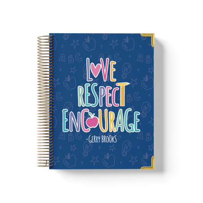 Gerry Brooks Teacher Planner by BERTEAU & Co.