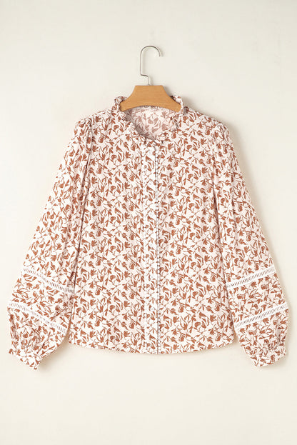 Floral Lace Fall Top RTS