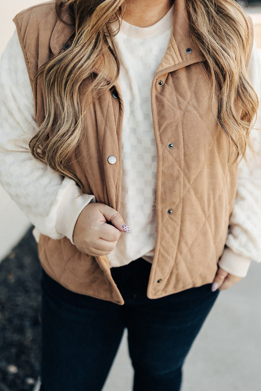 Plus Size Quilted Jacket LT