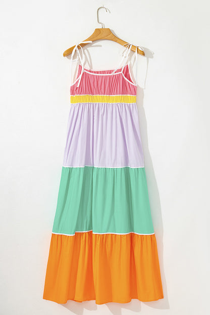 Multicolor Flowy Maxi Dress RTS