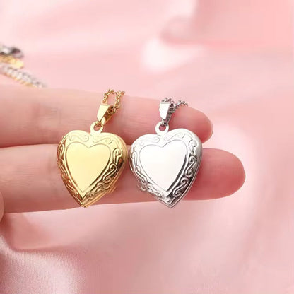Heart Locket Necklace RTS